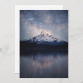 Gebirge | Hood Portland, Oregon Dankeskarte (Vorne/Hinten)