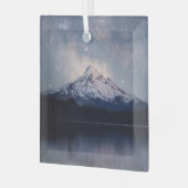 Gebirge | Hood Portland, Oregon Ornament Aus Glas (Vorderseite links)