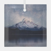 Gebirge | Hood Portland, Oregon Ornament Aus Glas (Vorderseite)