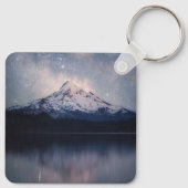 Gebirge | Hood Portland, Oregon Schlüsselanhänger (Rückseite)