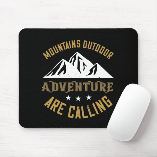 Gebirge im Freien Mousepad (Mit Mouse)