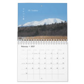 Gebirge im Ostkalender Kalender (Feb 2027)