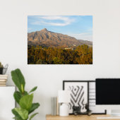 Gebirge in der Sierra Blanca Poster (Heimbüro)