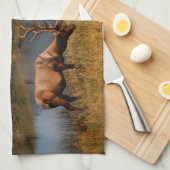 Gebirge | Jacques Mountain Range Alberta Kanada Geschirrtuch (Viertel Falte)