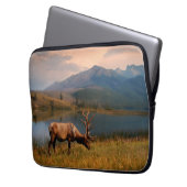 Gebirge | Jacques Mountain Range Alberta Kanada Laptopschutzhülle (Vorderseite Links)