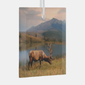 Gebirge | Jacques Mountain Range Alberta Kanada Ornament Aus Glas (Vorderseite Rechts)