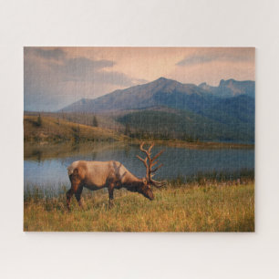 Gebirge   Jacques Mountain Range Alberta Kanada Puzzle