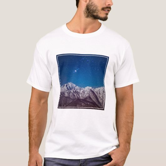 Gebirge | Jiigatake & Mt. Kashima-yarigatake T-Shirt (Vorderseite)