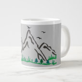Gebirge Jumbo-Tasse (Vorderseite Rechts)