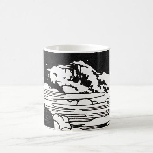 Gebirge Kaffeetasse (Mittel)