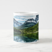 Gebirge | Kanadische Rockies, Alberta Kanada Jumbo-Tasse (Vorderseite)