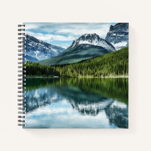 Gebirge Kanadische Rockies, Alberta Kanada Notizblock