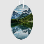 Gebirge | Kanadische Rockies, Alberta Kanada Ornament (Vorderseite)
