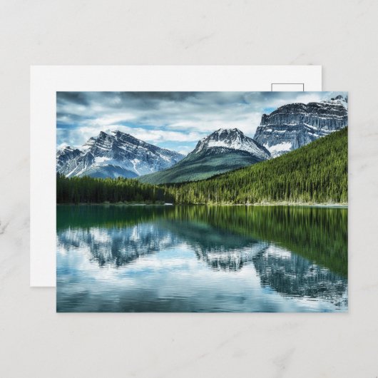 Gebirge | Kanadische Rockies, Alberta Kanada Postkarte (Vorne/Hinten)