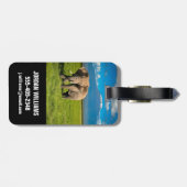 Gebirge | Kilimanjaro Tansania, Afrika Gepäckanhänger (Rückseite horizontal)