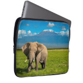 Gebirge | Kilimanjaro Tansania, Afrika Laptopschutzhülle (Vorne Rechts)