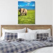 Gebirge | Kilimanjaro Tansania, Afrika Leinwanddruck (Insitu (Schlafzimmer))