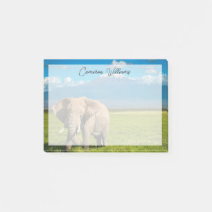 Gebirge   Kilimanjaro Tansania, Afrika Post-it Klebezettel