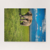 Gebirge | Kilimanjaro Tansania, Afrika Puzzle (Horizontal)