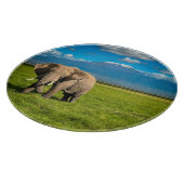 Gebirge | Kilimanjaro Tansania, Afrika Schneidebrett (Ecke)