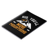 Gebirge - Kind, du bewegst die Berge Notizblock (Linke Seite)