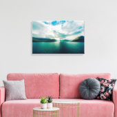 Gebirge Leinwanddruck (Insitu (Wohnzimmer))