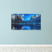 Gebirge Leinwanddruck (Insitu (Holzboden))