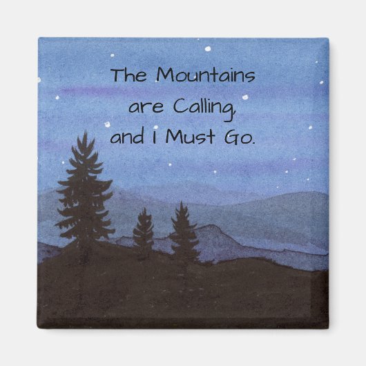 Gebirge Magnet (Vorne)
