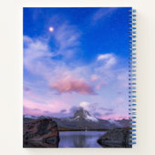 Gebirge | Matterhorn & Lake Stellisee Notizblock (Rückseite)