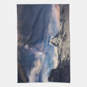 Gebirge | Matterhorn Zermatt Schweiz Geschirrtuch (Vertikal)