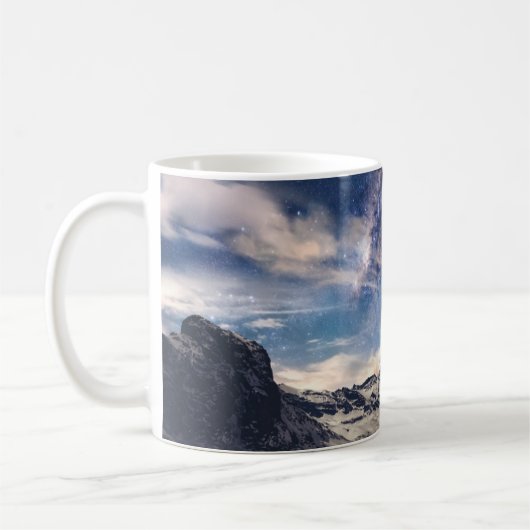 Gebirge | Matterhorn Zermatt Schweiz Kaffeetasse (Links)