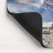 Gebirge | Matterhorn Zermatt Schweiz Mousepad (Ecke)