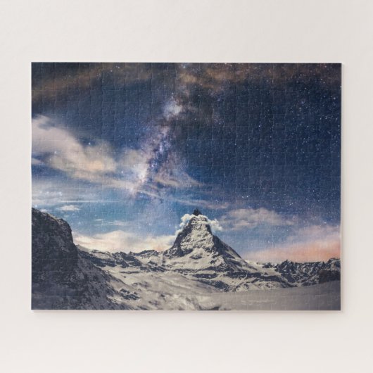 Gebirge | Matterhorn Zermatt Schweiz Puzzle (Horizontal)