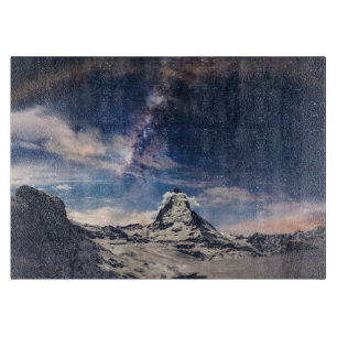 Gebirge   Matterhorn Zermatt Schweiz Schneidebrett