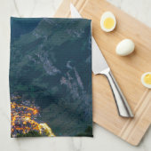 Gebirge | Matterhorn, Zermatt, Schweizer Alpen Geschirrtuch (Viertel Falte)