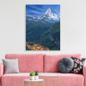 Gebirge | Matterhorn, Zermatt, Schweizer Alpen Leinwanddruck (Insitu (Wohnzimmer))