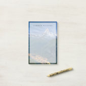 Gebirge | Matterhorn, Zermatt, Schweizer Alpen Post-it Klebezettel (Auf Schreibtisch)