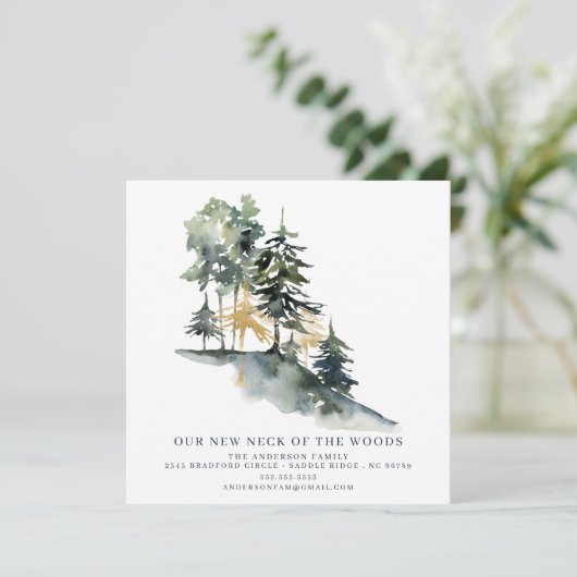 Gebirge | Moderne Ankündigung (Stehend Vorderseite)