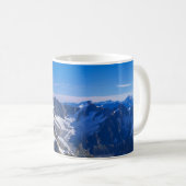 Gebirge | Mont Blanc, Europäische Alpen Kaffeetasse (VorderseiteRechts)