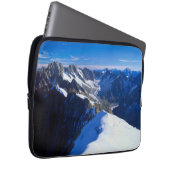 Gebirge | Mont Blanc, Europäische Alpen Laptopschutzhülle (Vorne Rechts)