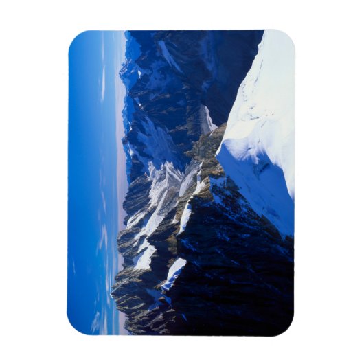 Gebirge | Mont Blanc, Europäische Alpen Magnet (Vertikal)