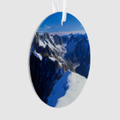 Gebirge | Mont Blanc, Europäische Alpen Ornament (Vorderseite)