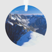 Gebirge | Mont Blanc, Europäische Alpen Ornament (Rückseite)