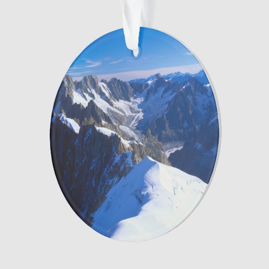 Gebirge | Mont Blanc, Europäische Alpen Ornament (Vorderseite)