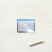 Gebirge | Mont Blanc, Europäische Alpen Post-it Klebezettel (Auf Schreibtisch)