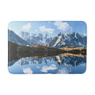Gebirge Mont Blanc Massif, Frankreich Badematte