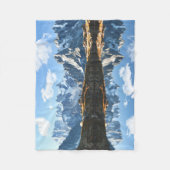 Gebirge | Mont Blanc Massif, Frankreich Fleecedecke (Vorderseite)