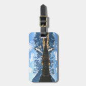 Gebirge | Mont Blanc Massif, Frankreich Gepäckanhänger (Vorderseite vertikal)