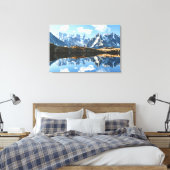 Gebirge | Mont Blanc Massif, Frankreich Leinwanddruck (Insitu (Schlafzimmer))