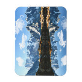 Gebirge | Mont Blanc Massif, Frankreich Magnet (Vertikal)